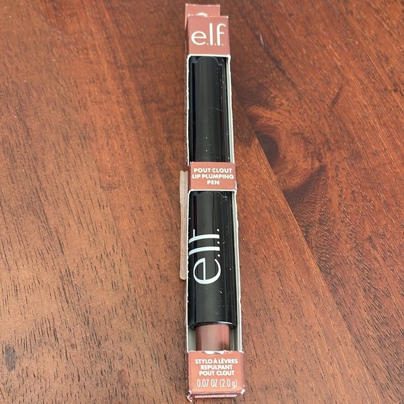 e.l.f. Cosmetics Pout Clout Lip Plumping Pen is a 3-in-1 bust a mauve size .07oz - Picture 3 of 6